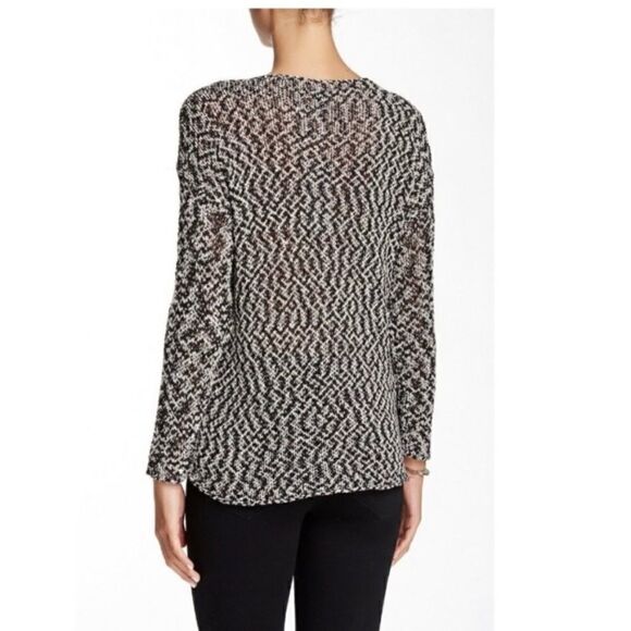 Eileen Fisher Marbled Open Knit Sweater - Picture 3 of 6